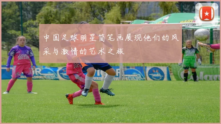 中国足球明星简笔画展现他们的风采与激情的艺术之旅