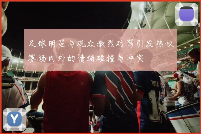足球明星与观众激烈对骂引发热议赛场内外的情绪碰撞与冲突