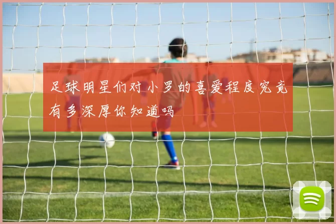 足球明星们对小罗的喜爱程度究竟有多深厚你知道吗